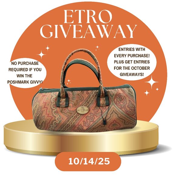 ETRO GIVEAWAY - NO PURCHASE REQUIRED! - Picture 1 of 1